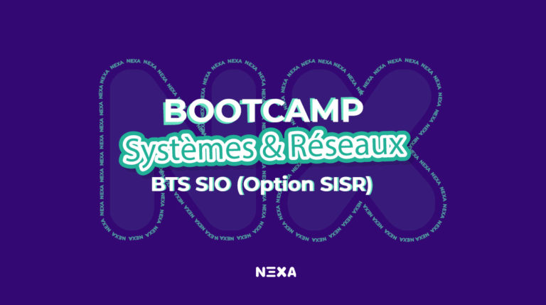 BOOTCAMP SIO option SISR (Services Informatiques aux Organisations)